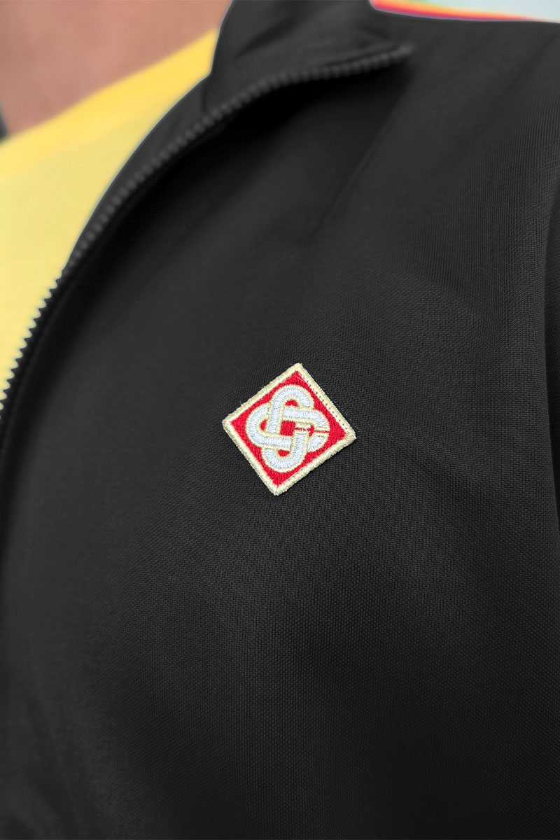 Casablanca Чёрная кофта Laurel Track 
