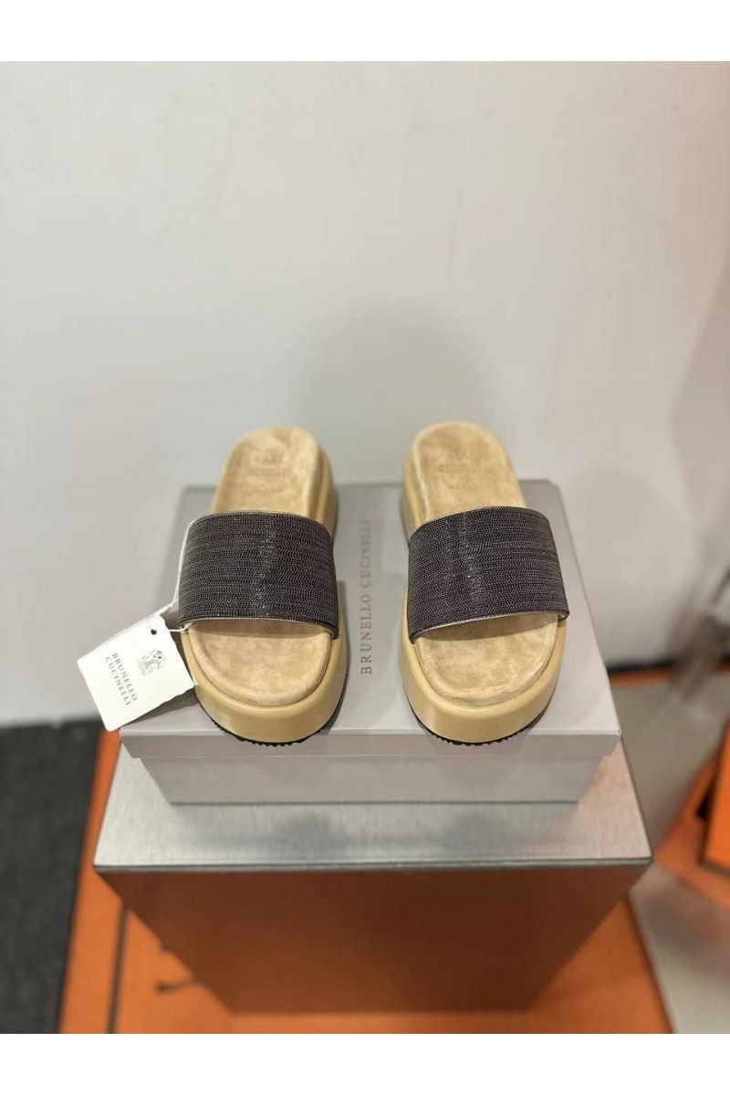 Brunеllо Сuсinеlli Женские шлёпанцы Premium 