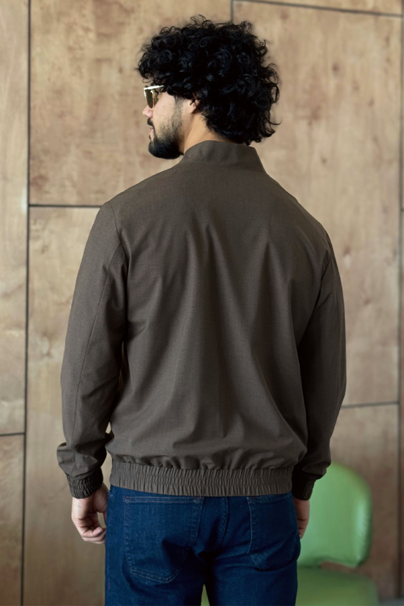 Zegna Мужская коричневая куртка 