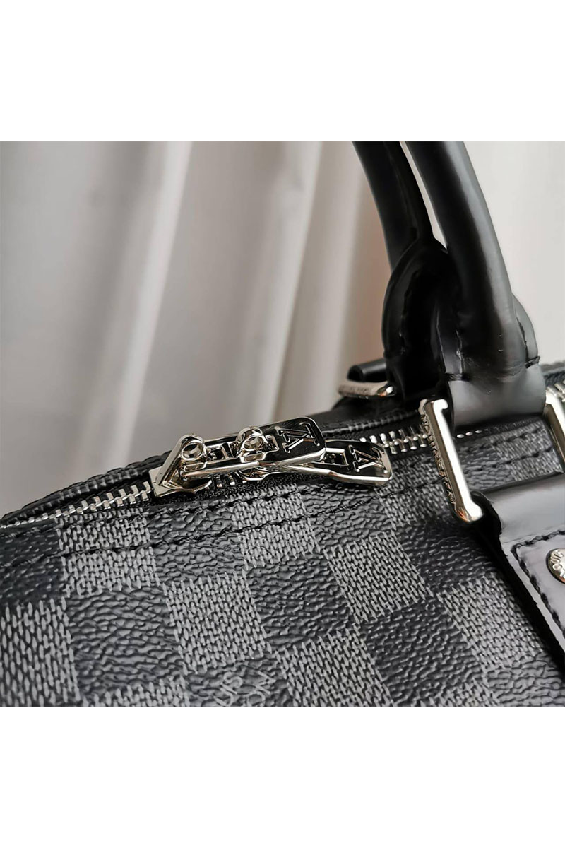 Lоuis Vuittоn Дорожная сумка Keepall Damier Graphite 50x28 см