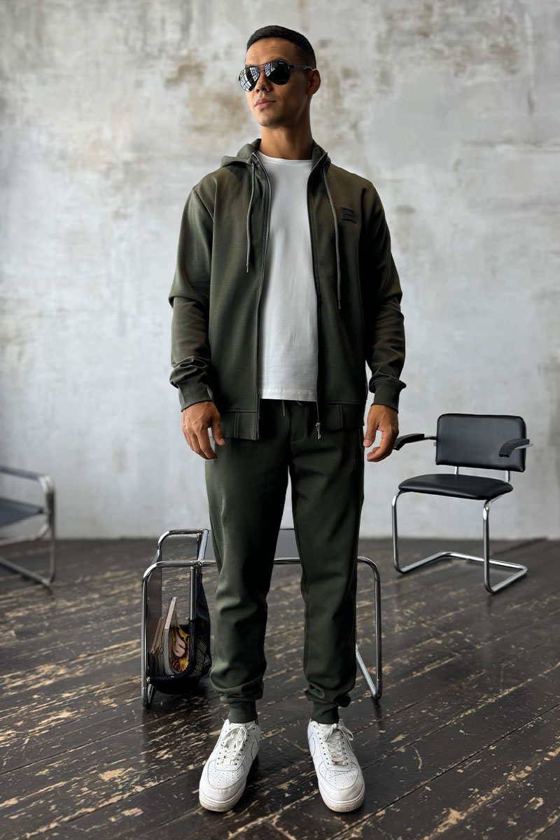 Hugо Воss Спортивный костюм logo-patch - Green