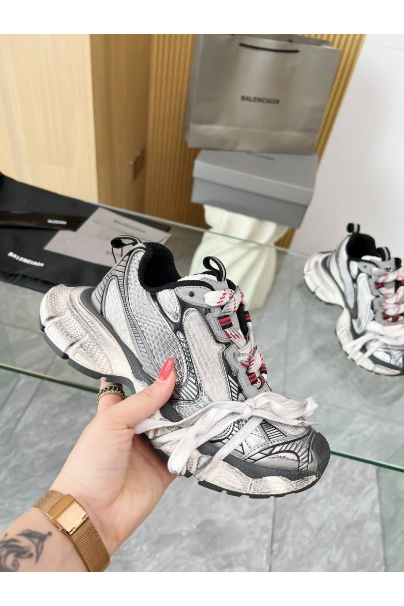 Balenciaga Женские кроссовки premium - White / Grey