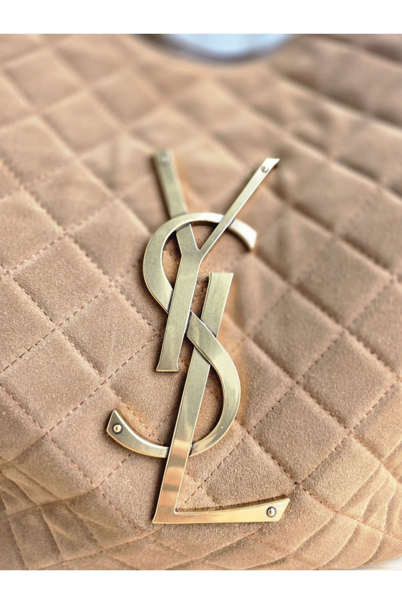 Yves Saint Laurent Замшевая сумка Icare 45x35 см