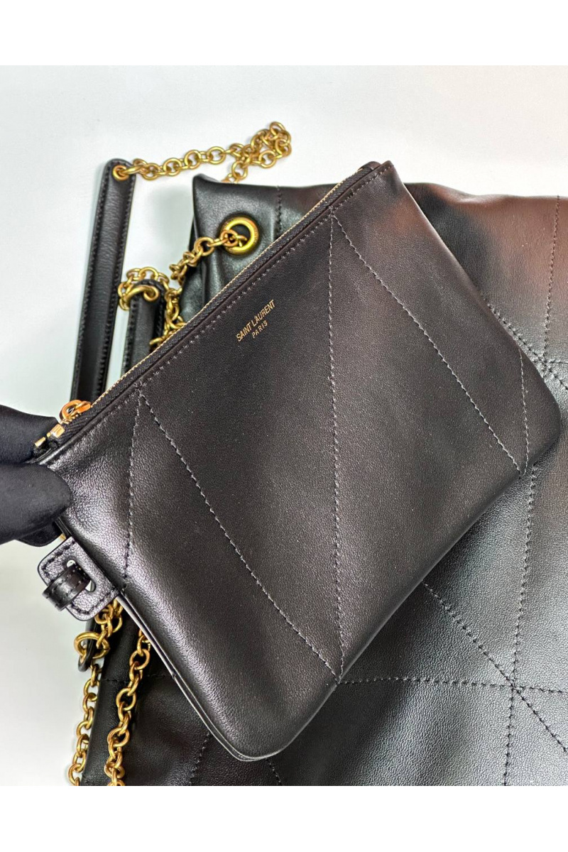 Yves Saint Laurent Кожаная сумка Jamie Premium 28x28x6 см - Black