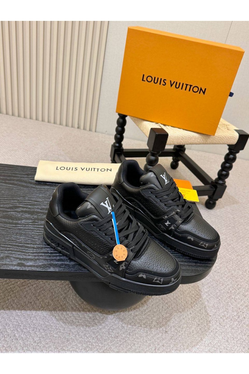 Lоuis Vuittоn Мужские кроссовки Trainer - Black