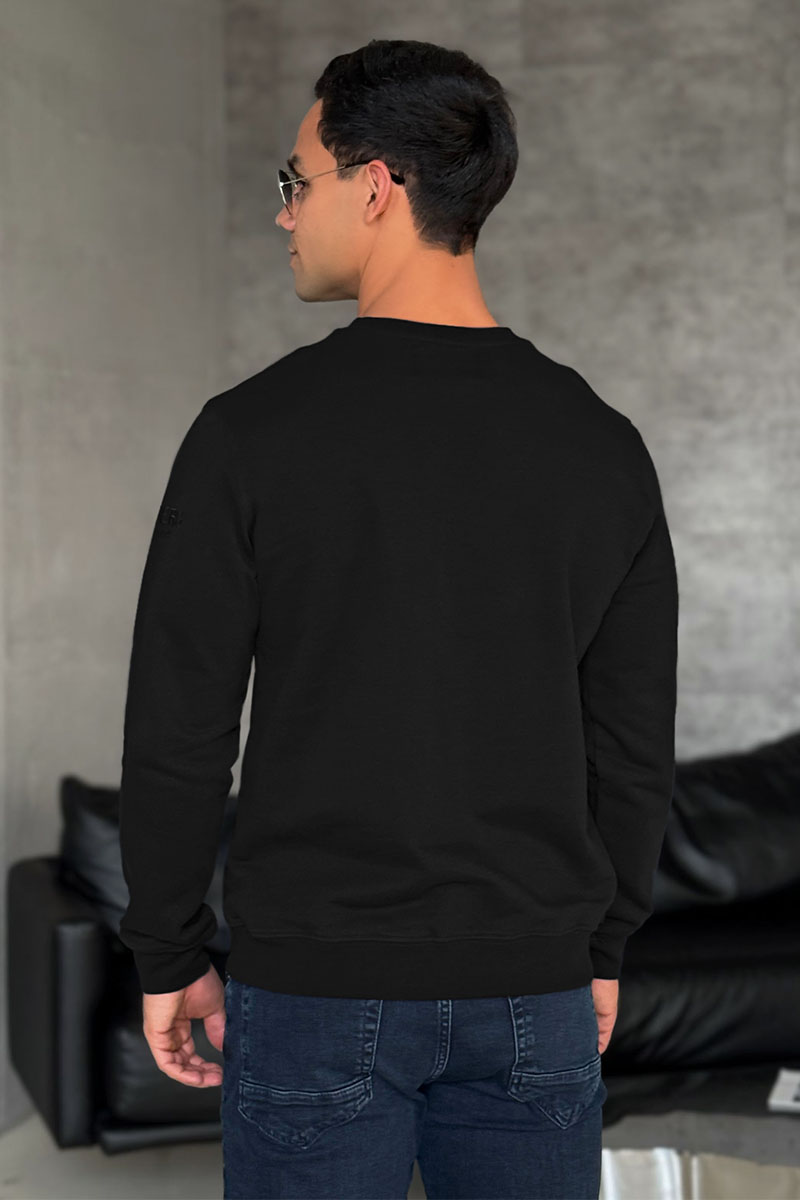 Iceberg Мужской свитшот "Daffy Duck" - Black