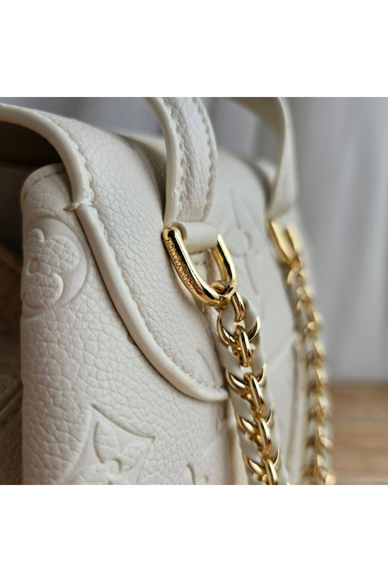 Lоuis Vuittоn Кожаный рюкзак Monogram Empreinte 22x22 - Beige