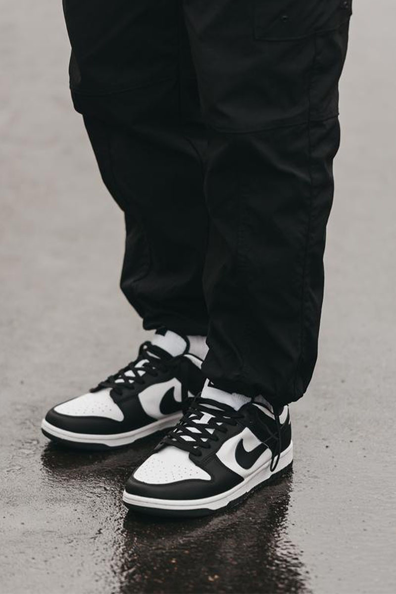 Nike Кроссовки Dunk Low - Black / White