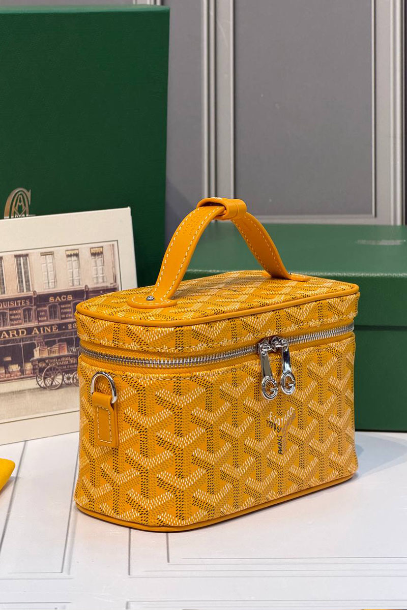 Designer Clothing Кожаная сумка Goyard Muse Vanity Case ​premium 20x16x14 см