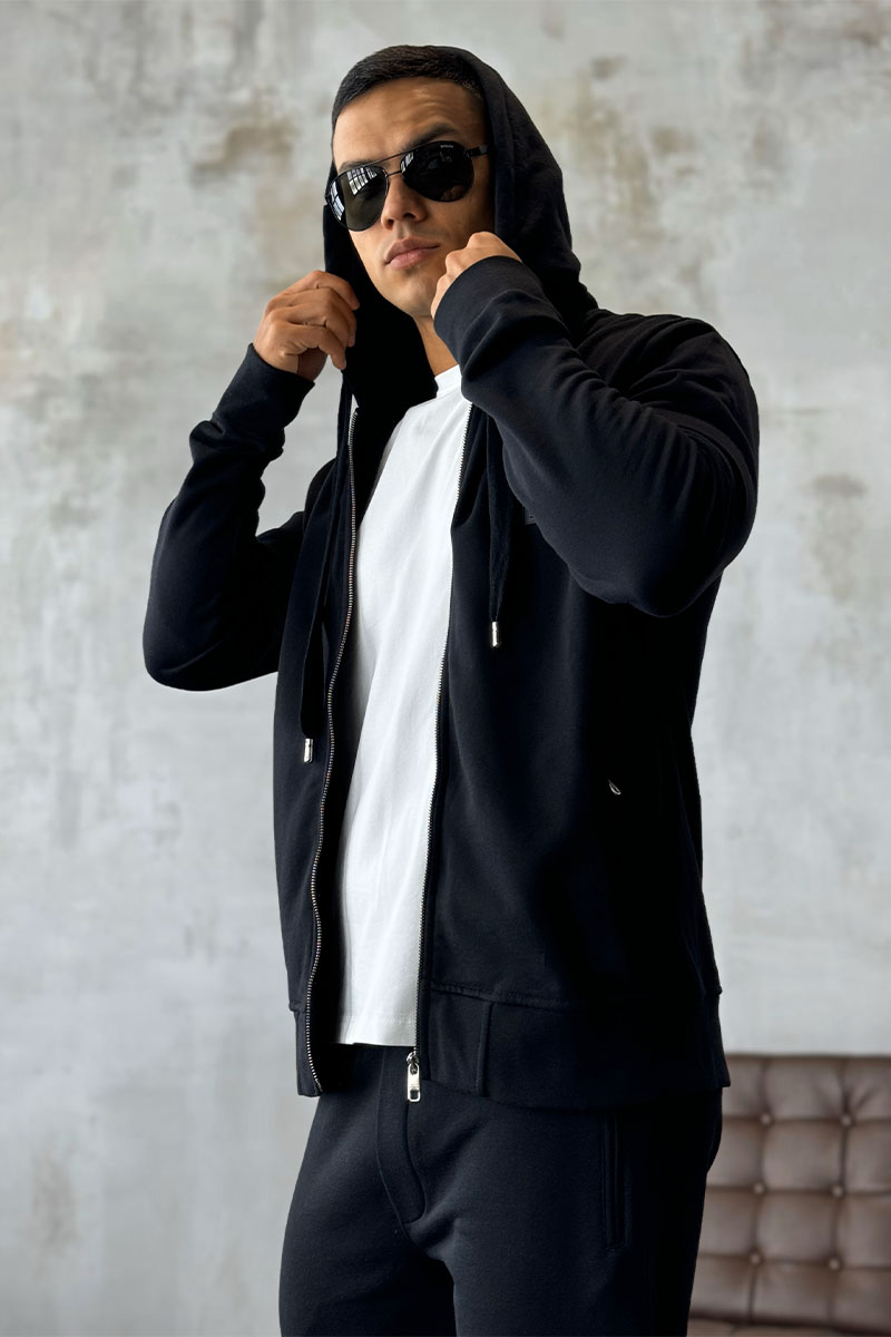 Dоlсе & Gаbbаnа Мужской чёрный костюм logo plaque