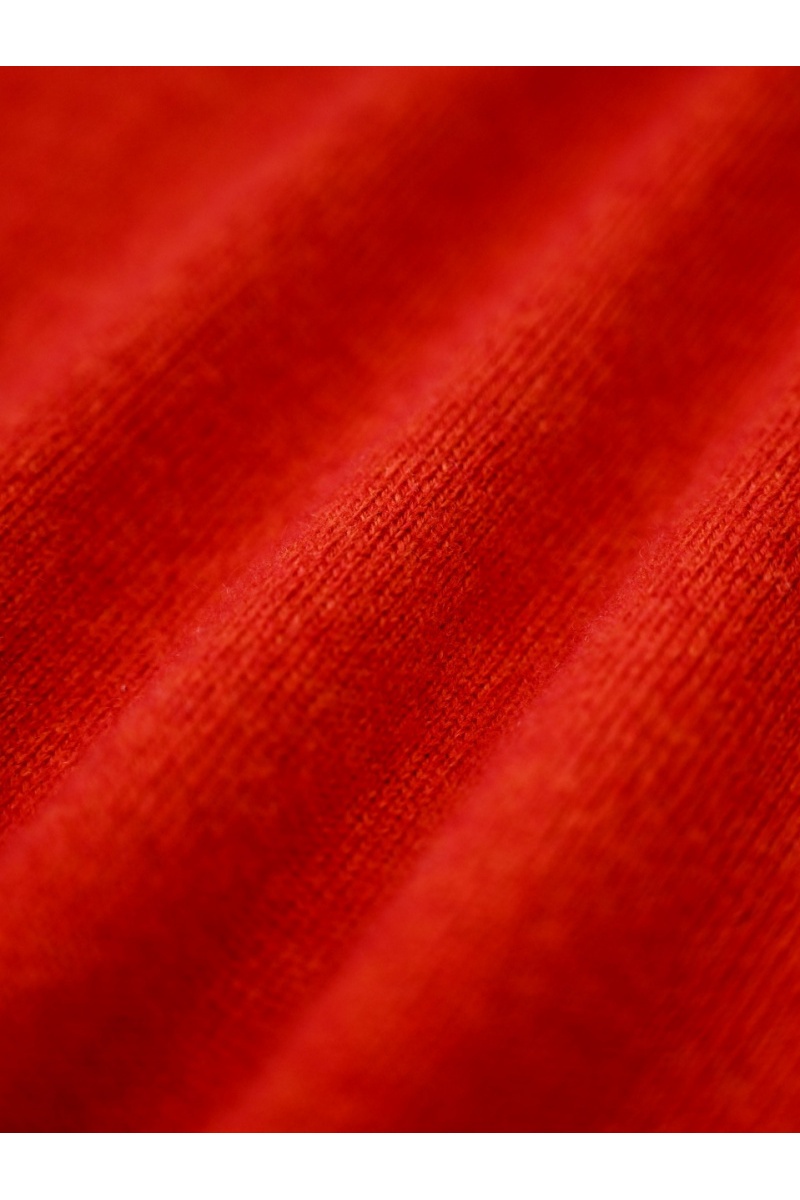 Loro Piana Красное поло с длинным рукавом premium