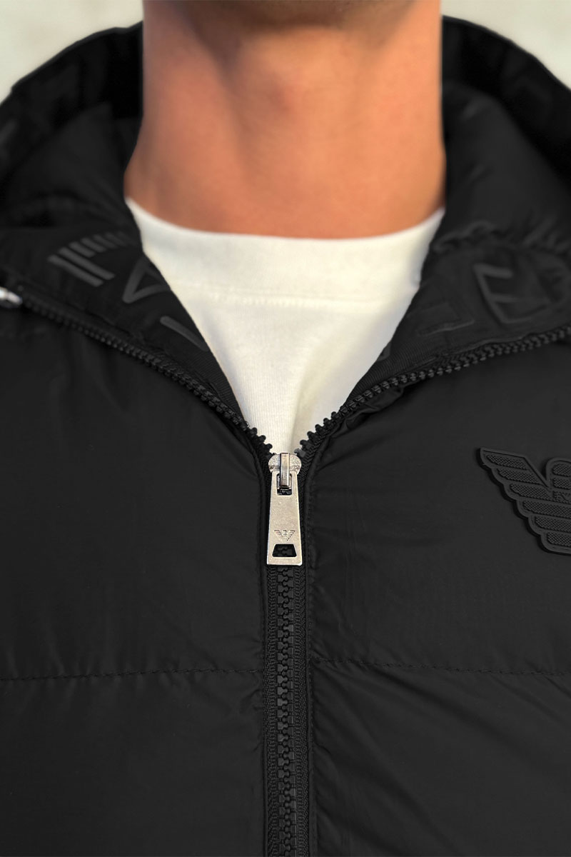 Emporio Armani EA7 Мужской чёрный жилет