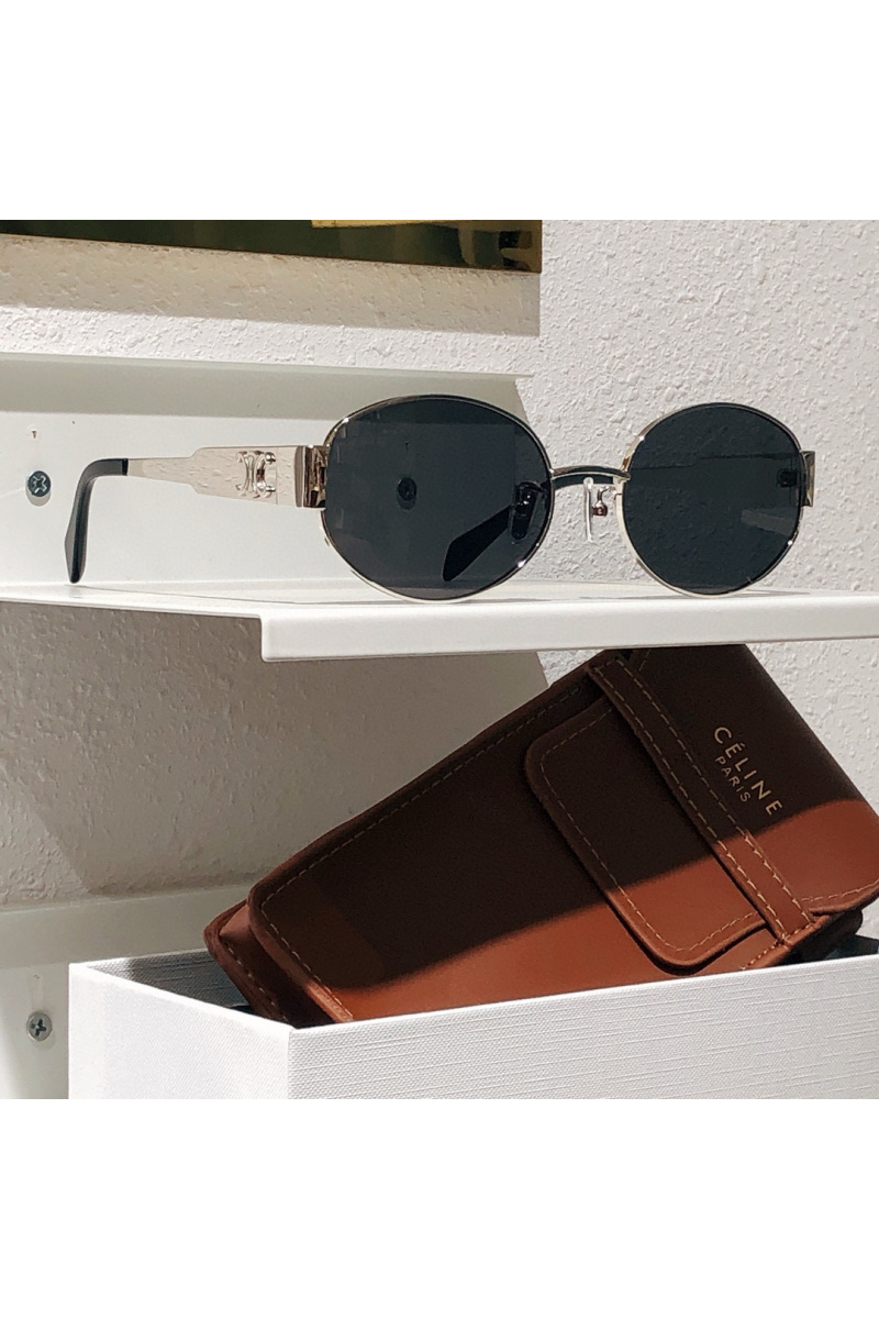 Celine Солнцезащитные очки Triomphe Metal