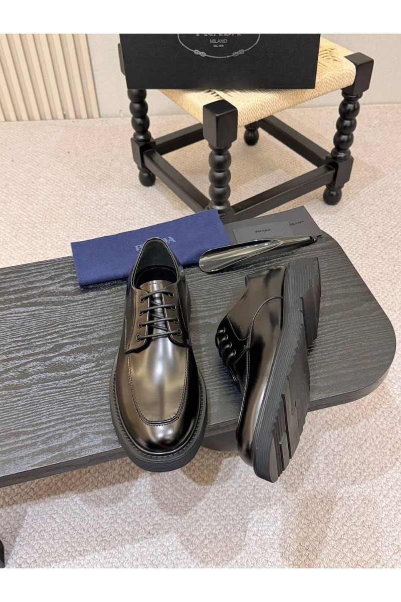 Prada Лакированные ботинки premium - Black