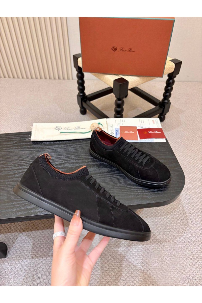 Loro Piana Мужские кроссовки Soho 2.0 Walk - Black
