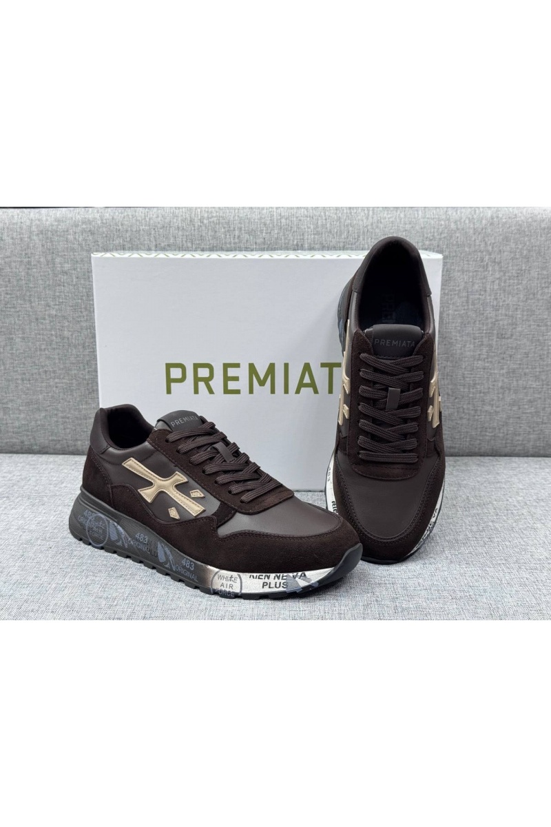 Premiata Комбинированные кроссовки Mick