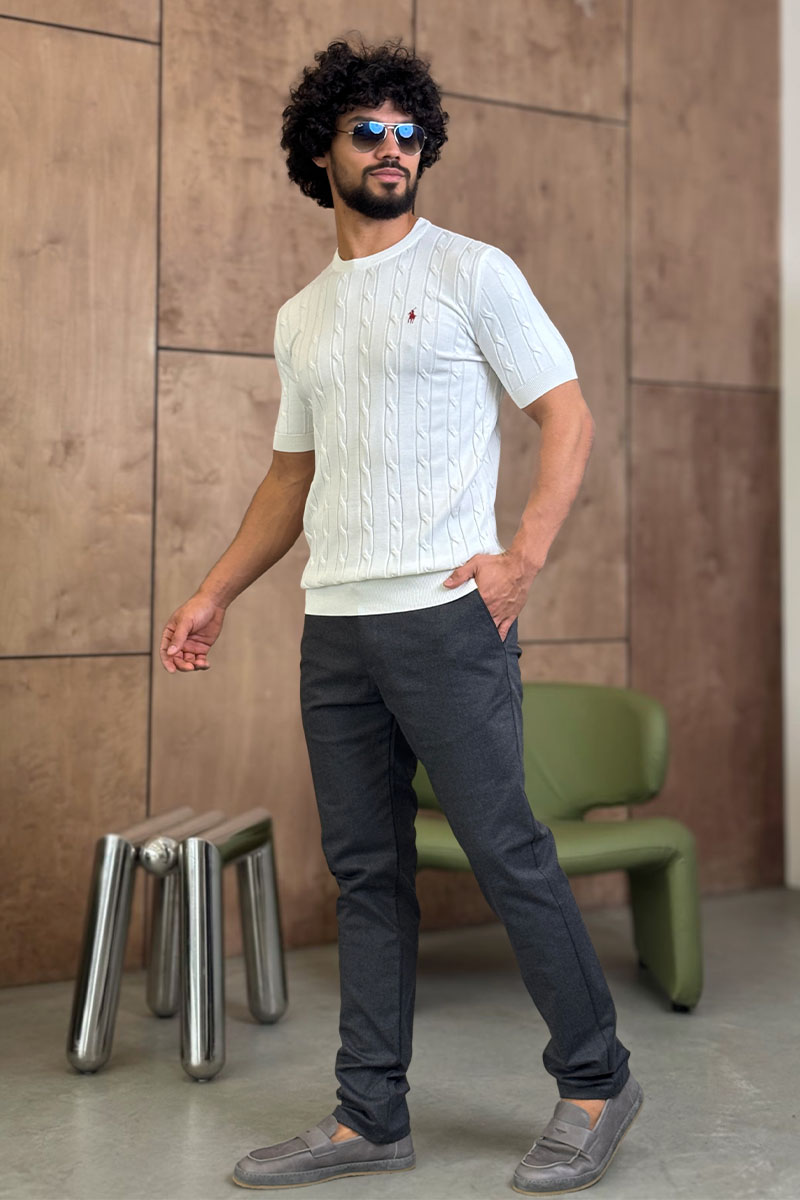 Polo Ralph Lauren Мужская белая футболка 