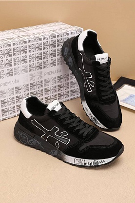 Комбинированные кроссовки Mick - Black