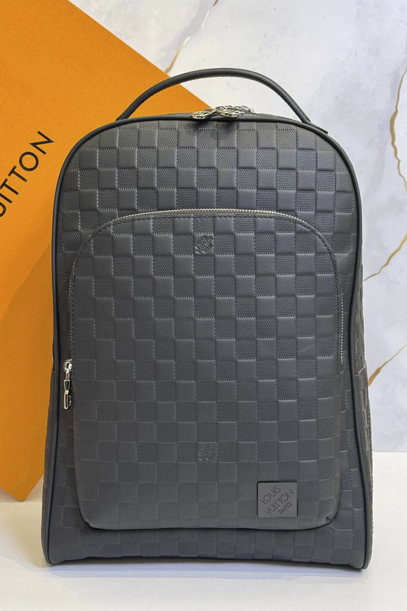 Lоuis Vuittоn Кожаный рюкзак Damier Infini premium 40x31x15 см