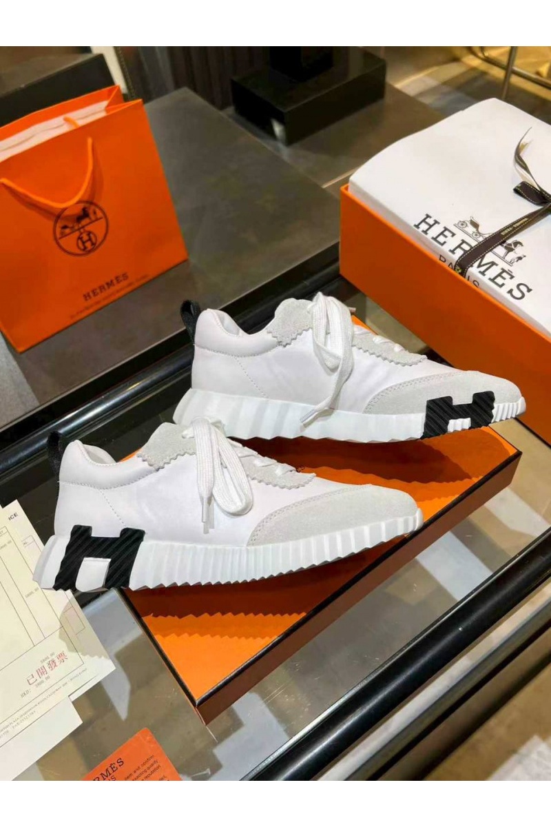 Hermes Женские комбинированные кроссовки Bouncing premium