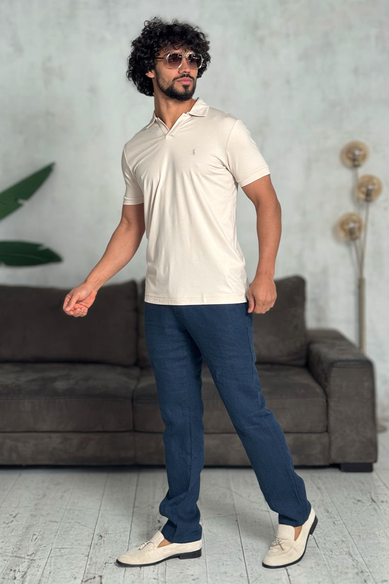 Polo Ralph Lauren Мужское бежевое поло