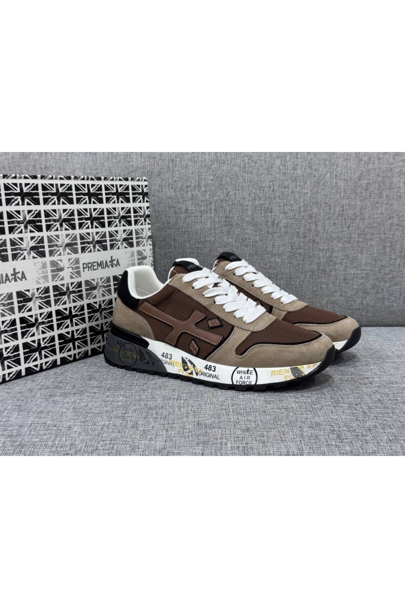 Premiata Комбинированные кроссовки Mick