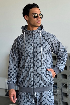 Кофта на молнии GG Monogram