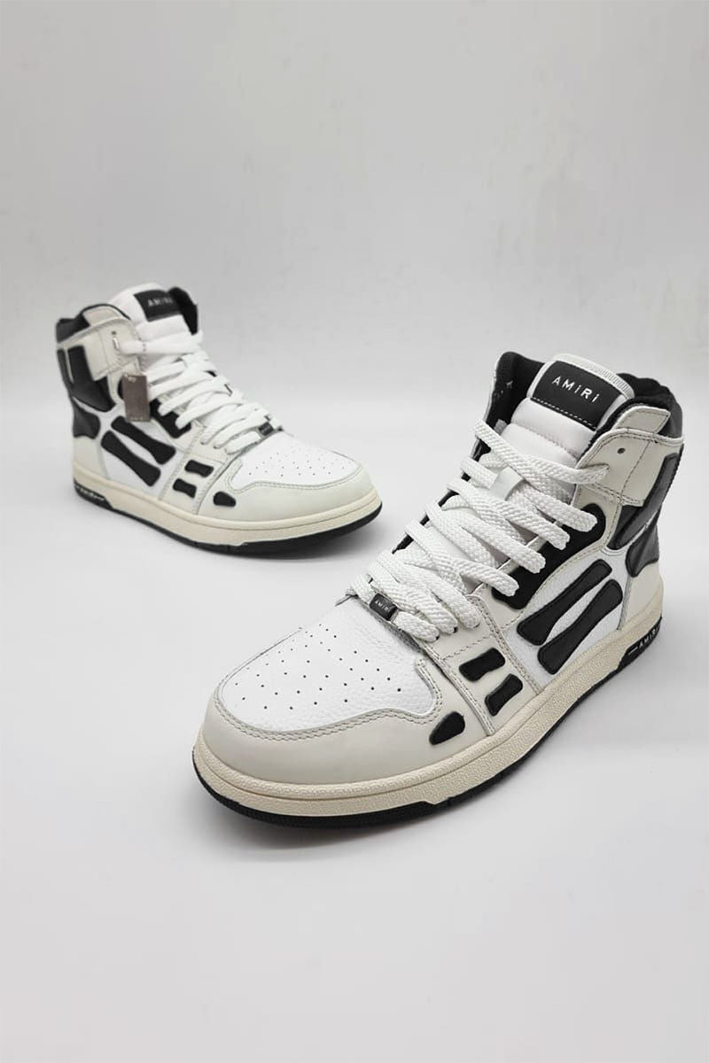 Amiri Кожаные кроссовки Skel high-top