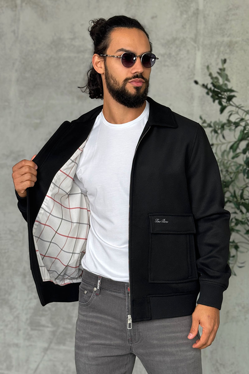 Loro Piana Куртка чёрного цвета 