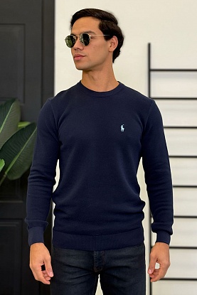 Мужской джемпер pony-embroidered - Navy 