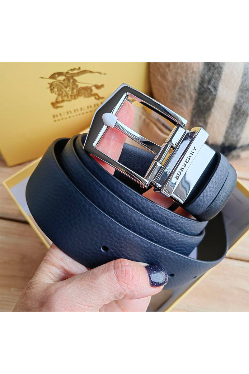 Burberry Двусторонний кожаный ремень 