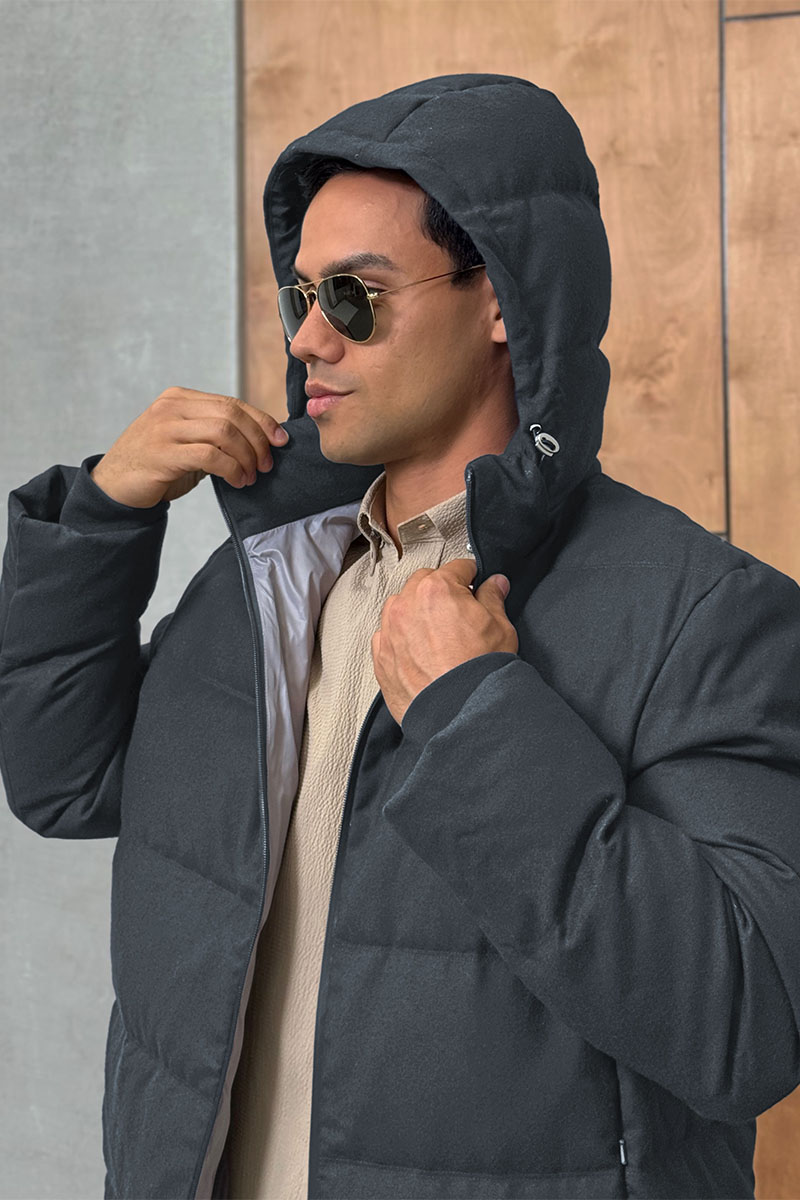 Brunеllо Сuсinеlli Мужской пуховик Premium - Dark Grey