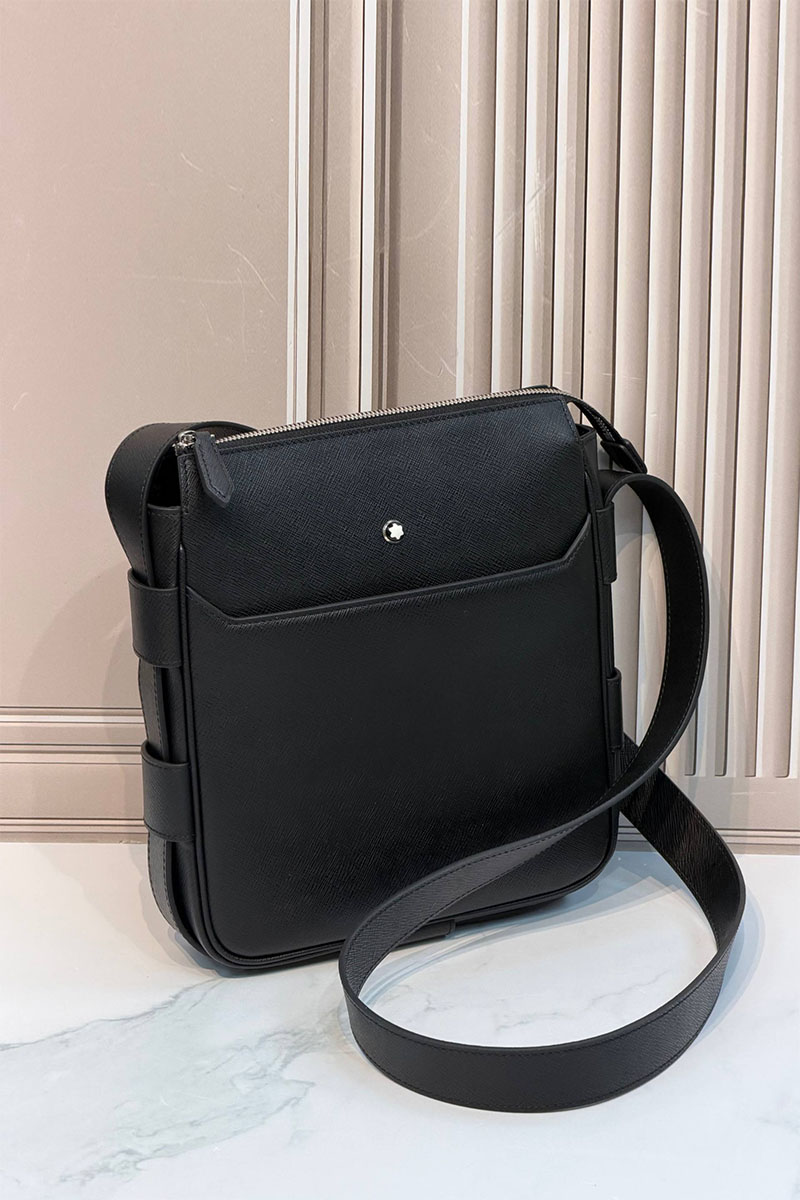 Montblanc Кожаная сумка Sartorial premium 24x22.5x5 см