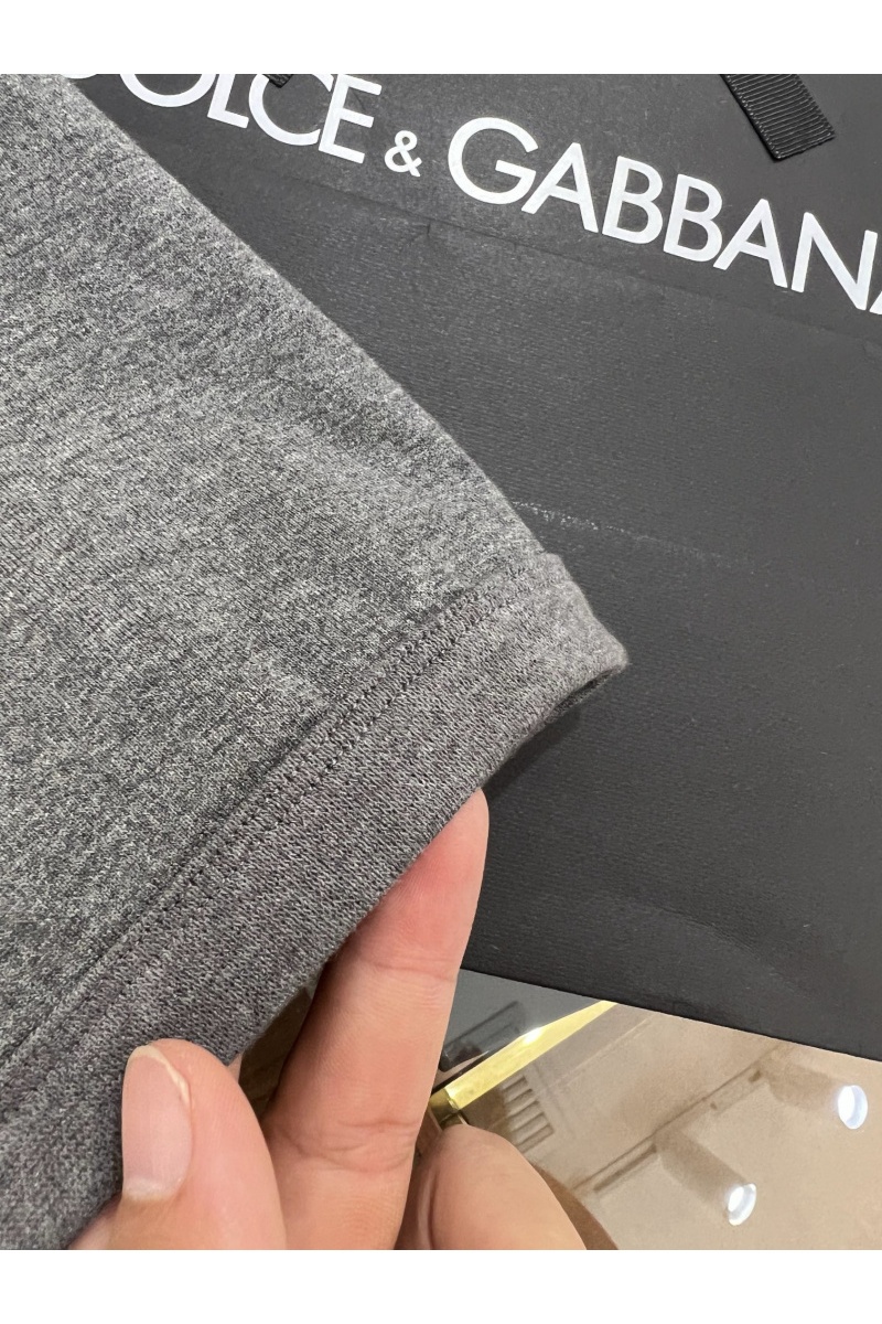 Dоlсе & Gаbbаnа Мужская серая футболка Premium