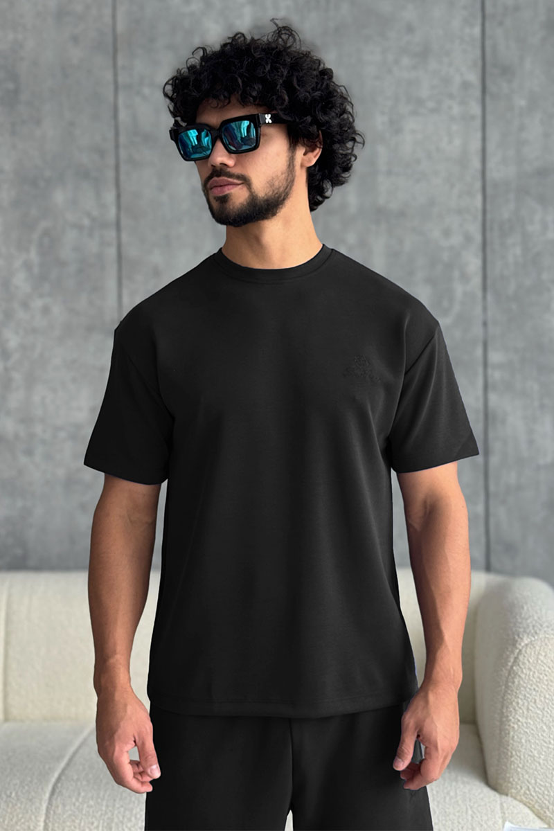 Loro Piana Мужской чёрный костюм 