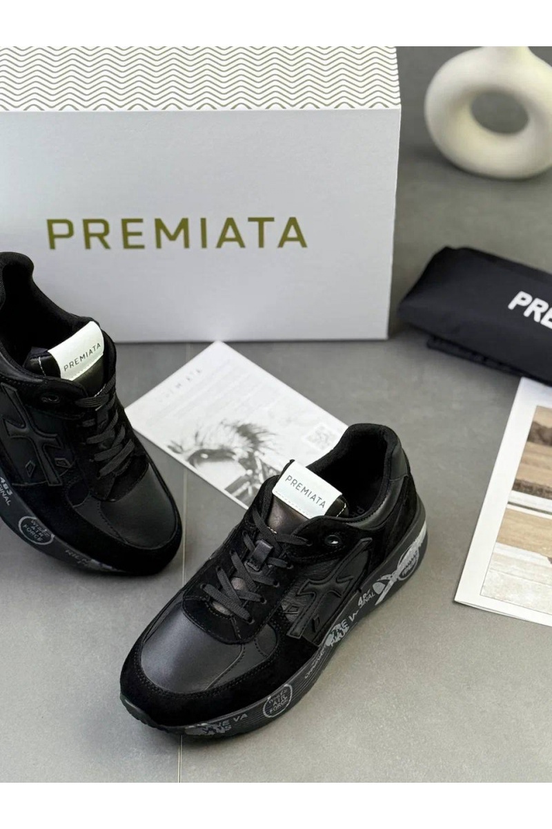 Premiata Мужские комбинированные кроссовки Mick 