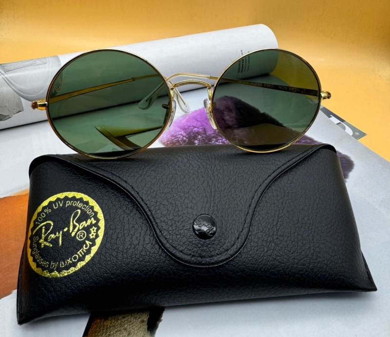 Ray-Ban Солнцезащитные очки Ray-Ban Oval Metal - Green