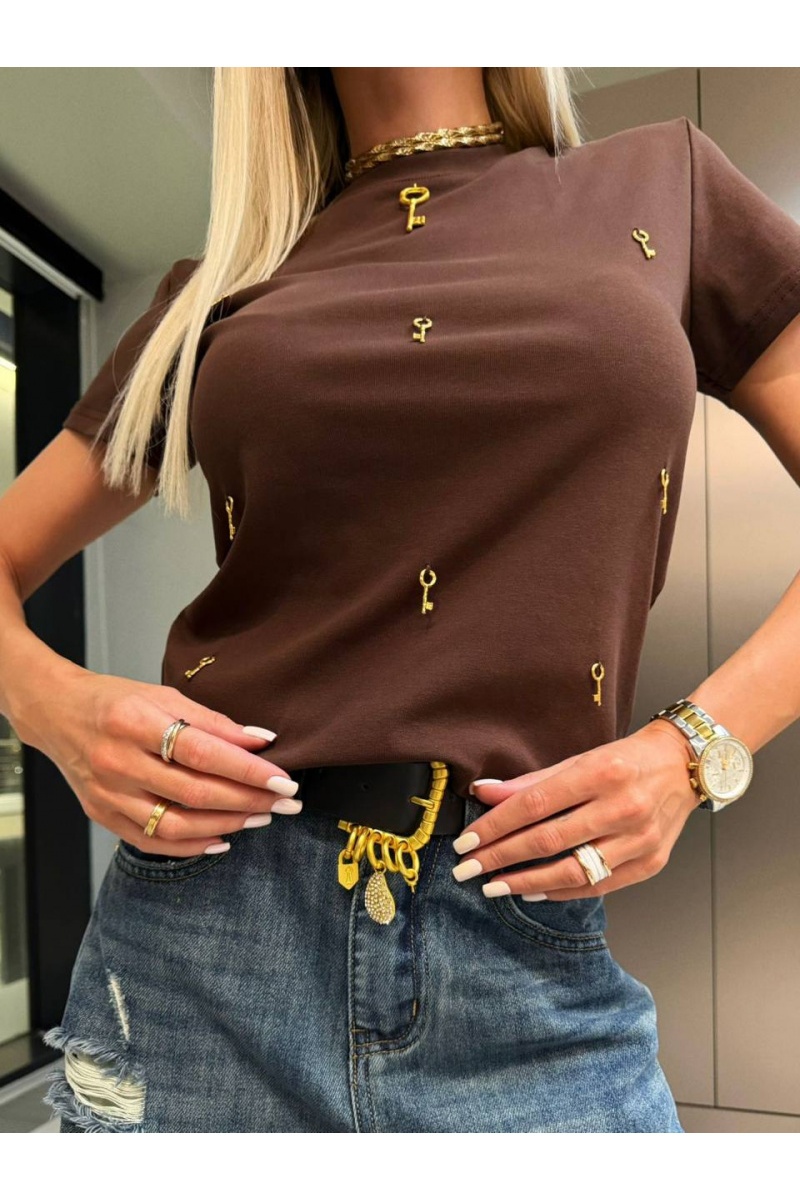 Schiaparelli Женская футболка premium - Brown