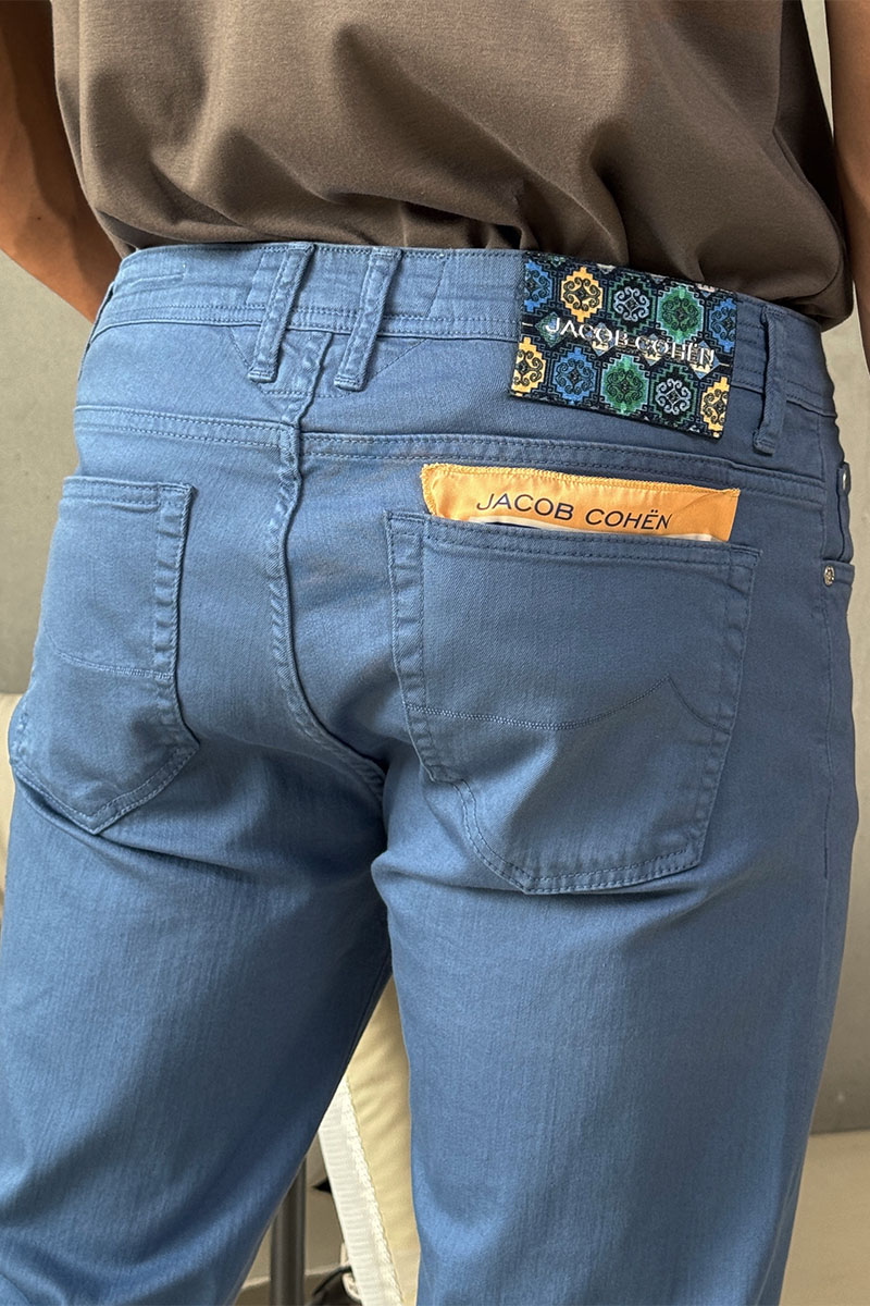 Jacob Cohen Мужские синие джинсы 