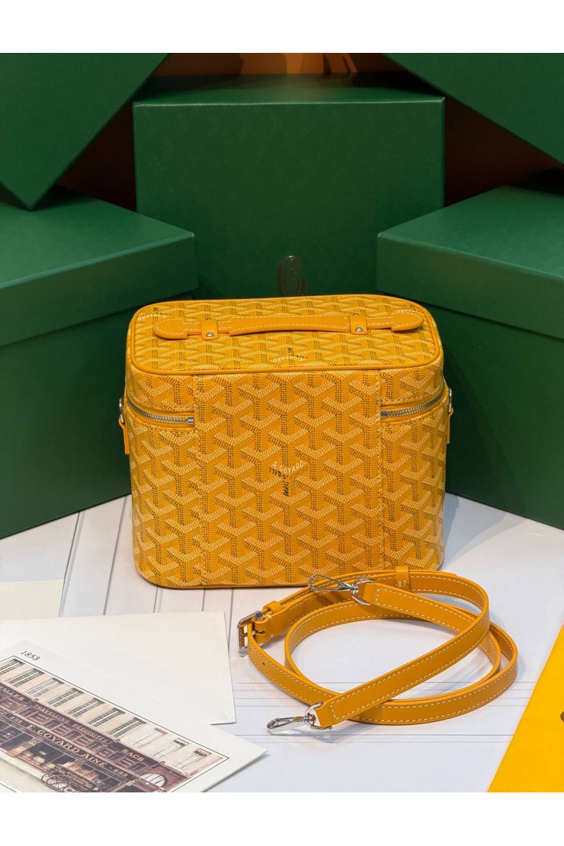 Designer Clothing Кожаная сумка Goyard Muse Vanity Case ​premium 20x16x14 см