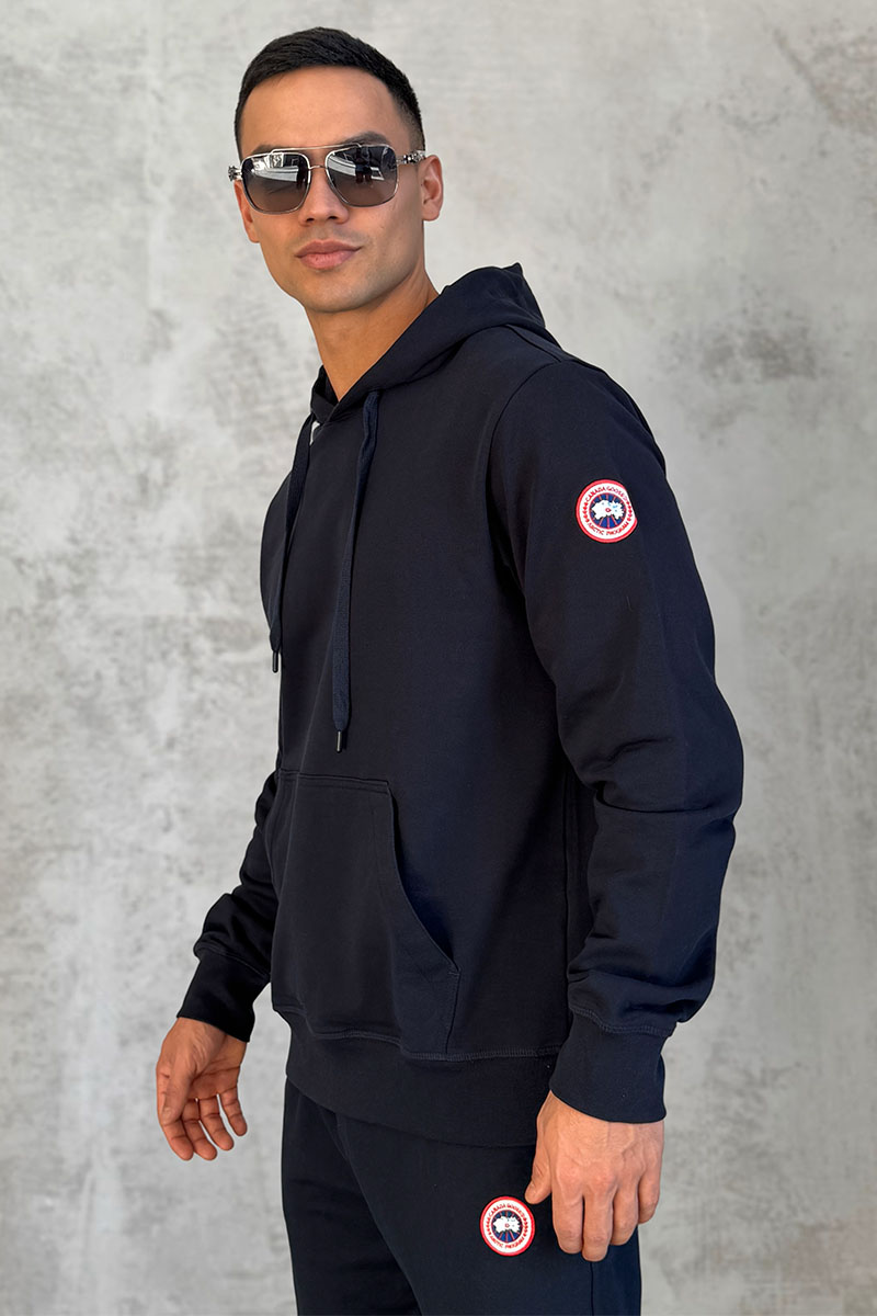 Canada Goose Тёмно-синее худи Huron 
