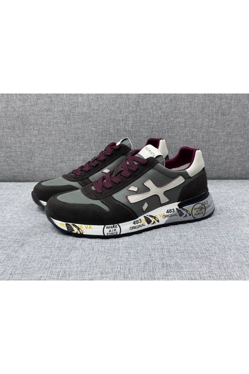 Premiata Комбинированные кроссовки Mick