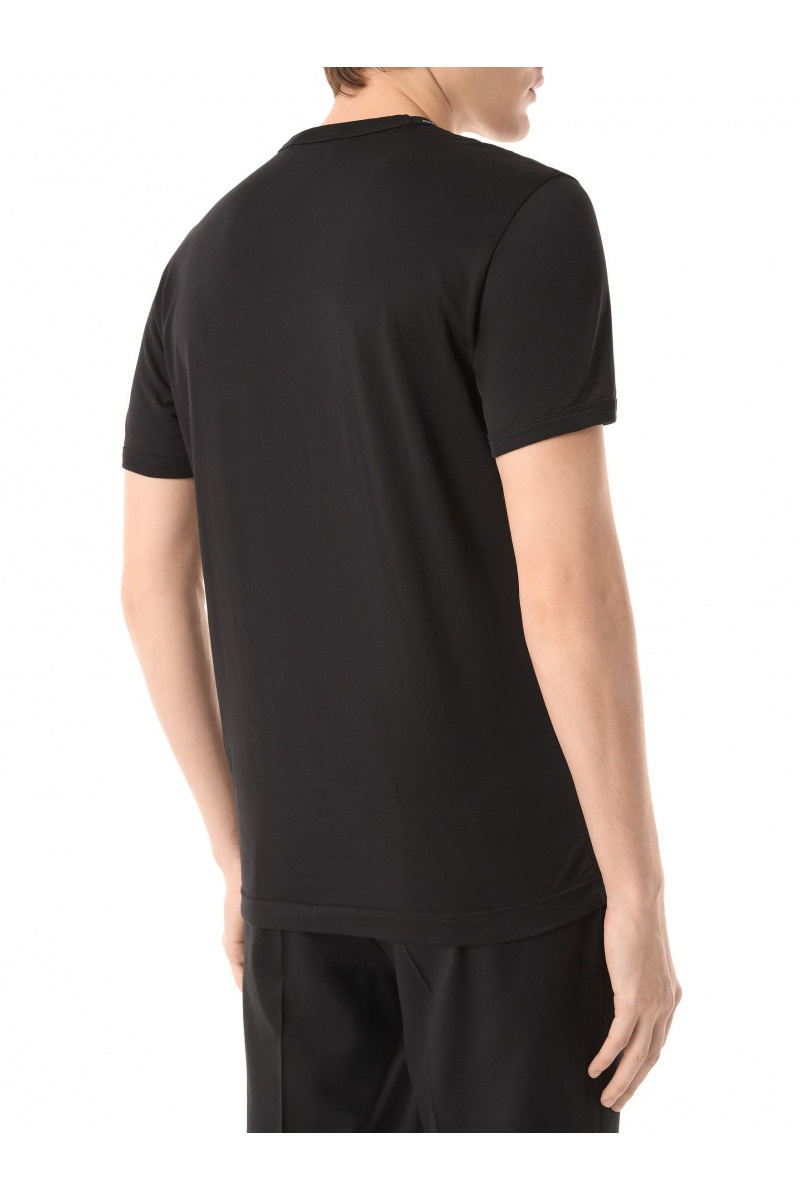 Dоlсе & Gаbbаnа Мужская чёрная футболка Premium