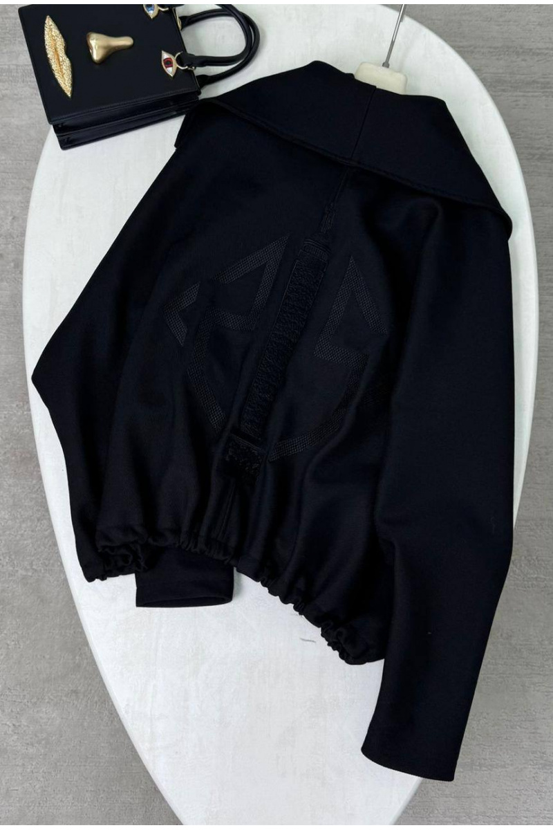 Schiaparelli Женская куртка чёрного цвета premium