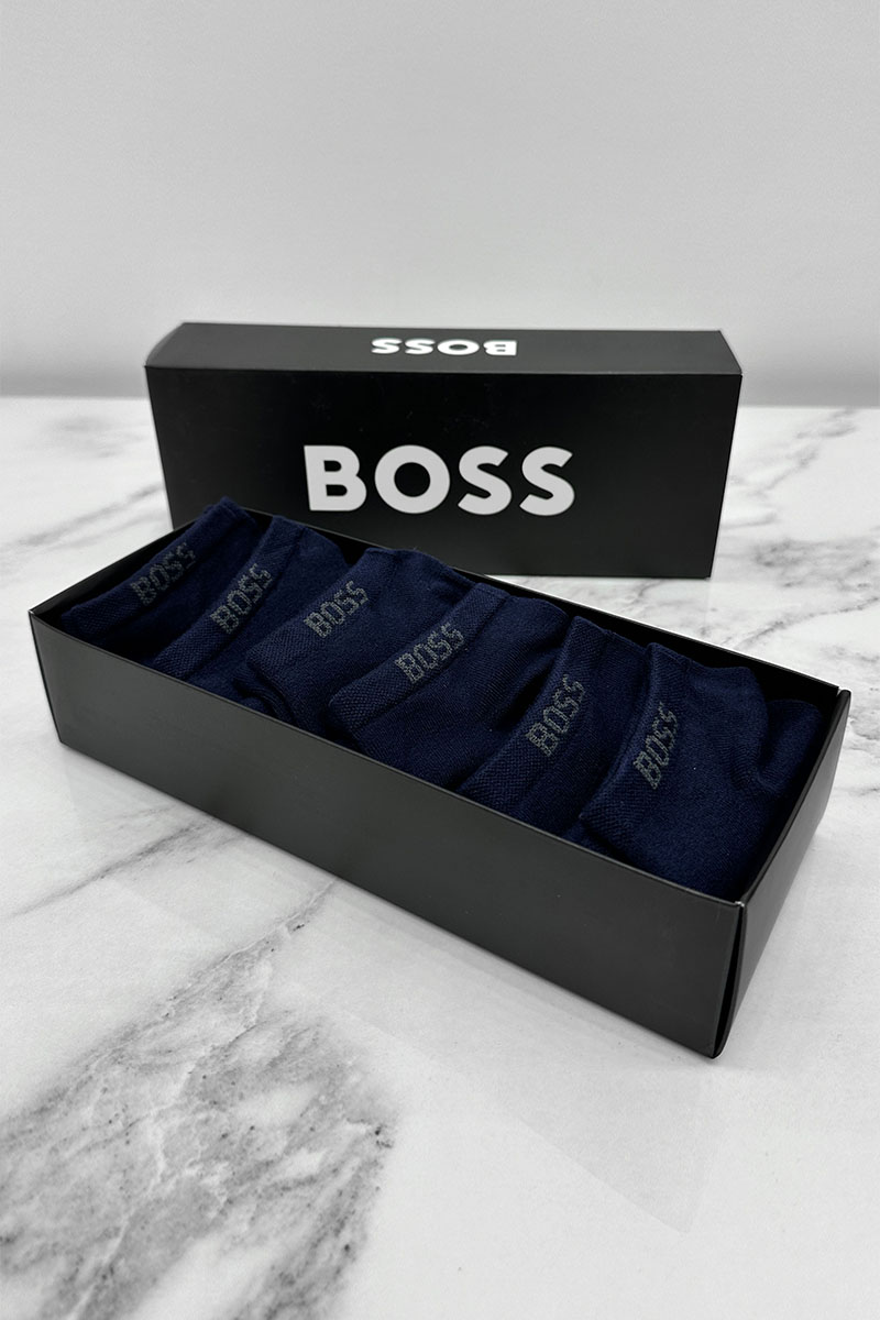 Hugо Воss Комплект носков синего цвета