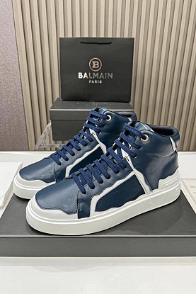 Кожаные кроссовки Paris High-Top