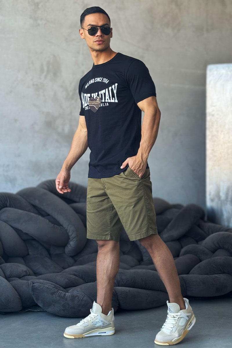 Dоlсе & Gаbbаnа Оверсайз футболка Camouflage Heart - Black