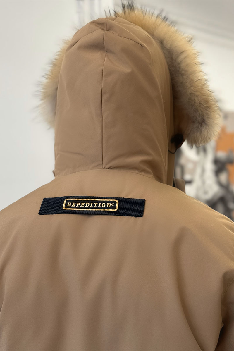 Canada Goose Мужская парка Expedition - Brown