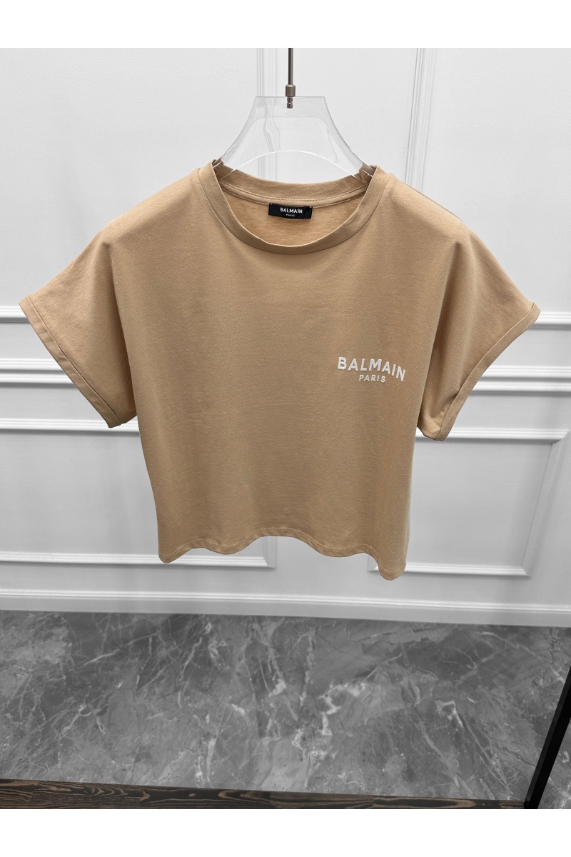 Balmain Женская футболка Paris - Beige