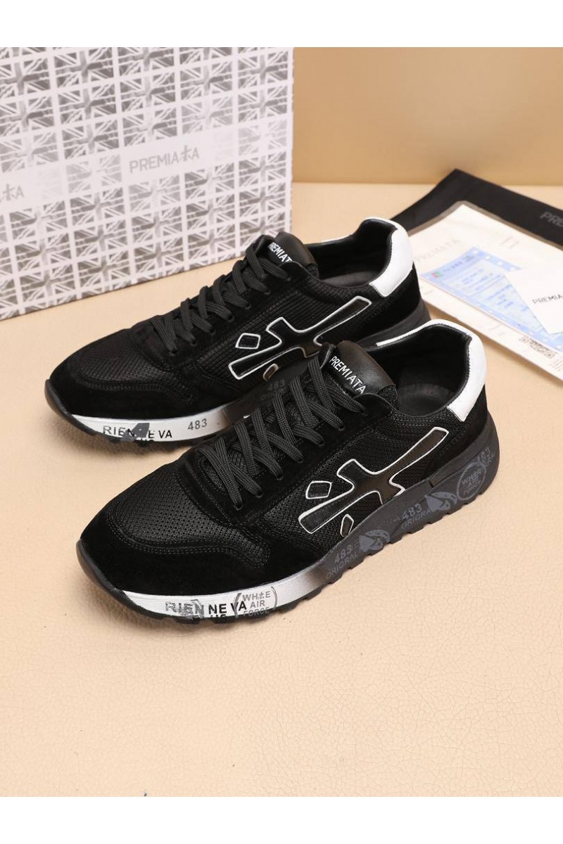 Premiata Комбинированные кроссовки Mick